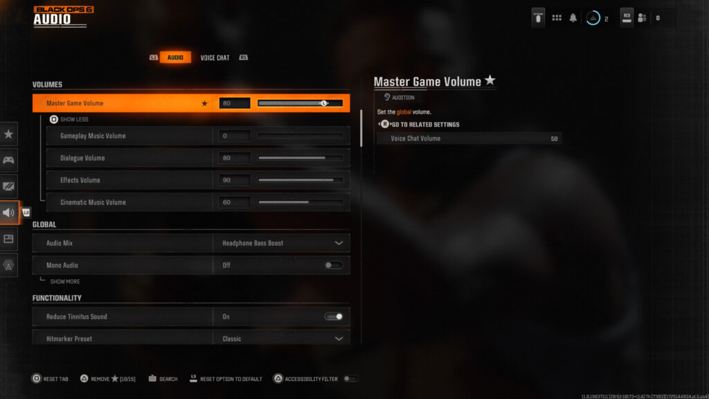 Beste Audioeinstellungen in Black Ops 6, um feindliche Schritte klar zu hören Beste Audioeinstellungen Screenshot in Black Ops 6