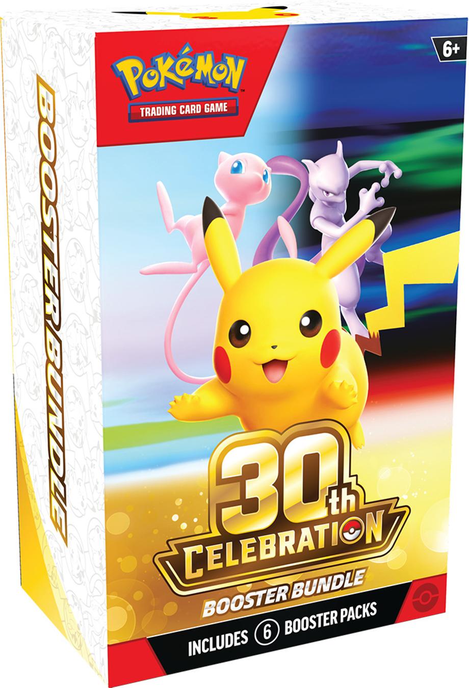 Booster-Paket zur 30. Feier des Pokémon-Sammelkartenspiels