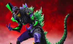 Godzilla und Evangelion verschmelzen zu einer monströsen Einheit-01 für eine neue SHMonsterArts-Figur